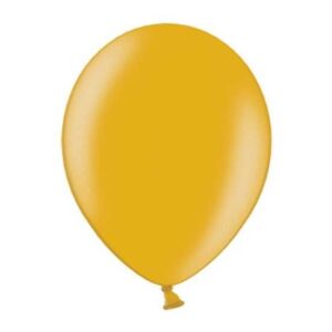 Baloane latex – aurii (27 cm, 10 bucăți)
