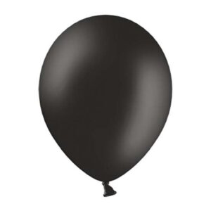 Baloane latex – negre (27 cm, 10 bucăți)